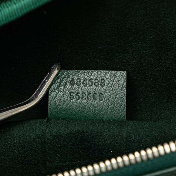 GUCCI Authentic Green Leather Hobo Bag - Picture 10 of 12